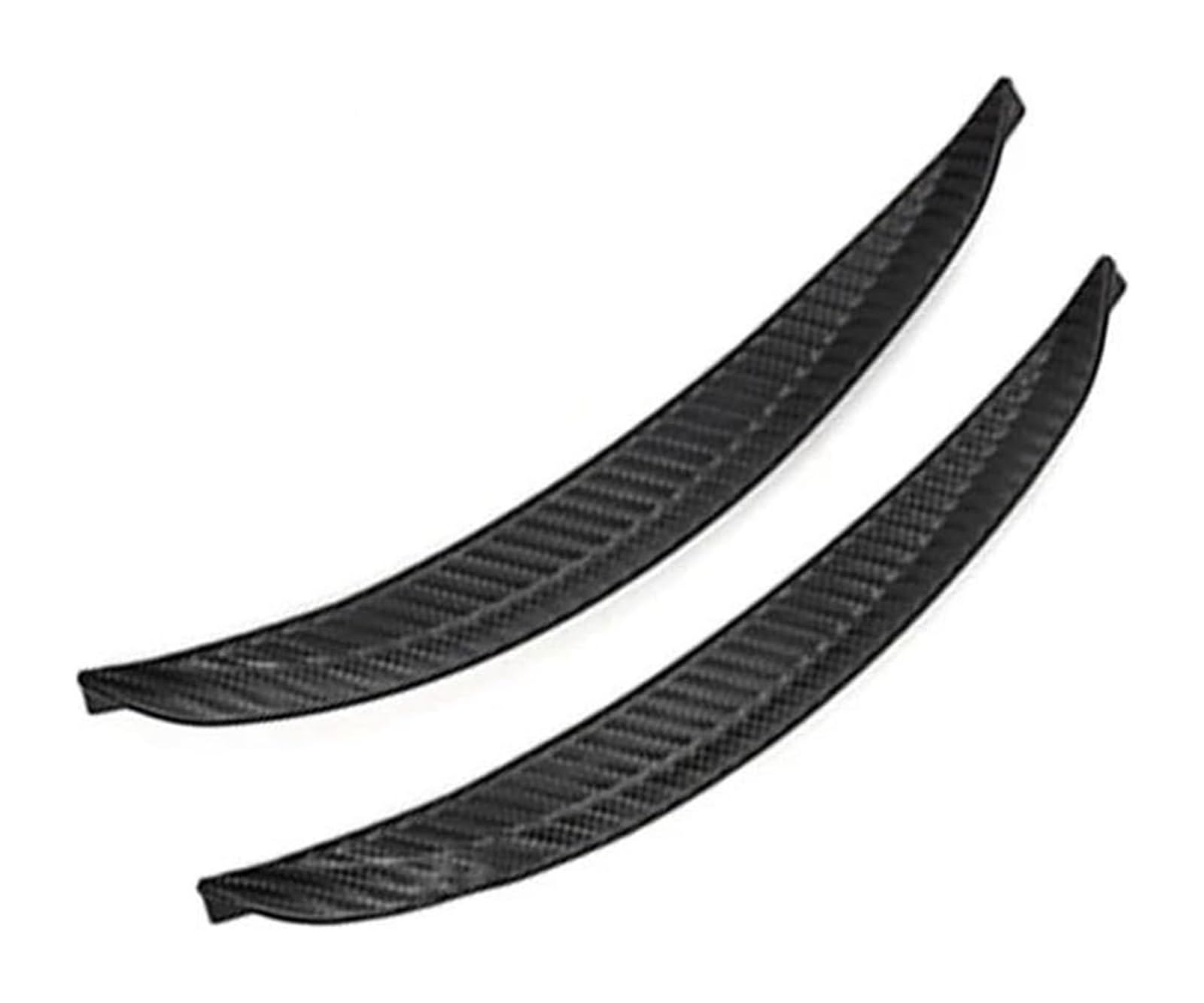 Kotflügel Auto Fender Universal Schutzhülle Fender Horn Arch Wing Extender Arch Brow Auto Rad Lip Body Kit(25cm) von GMEVEMKFKG