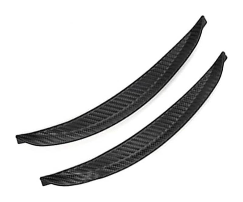 Kotflügel Auto Fender Universal Schutzhülle Fender Horn Arch Wing Extender Arch Brow Auto Rad Lip Body Kit(25cm) von GMEVEMKFKG