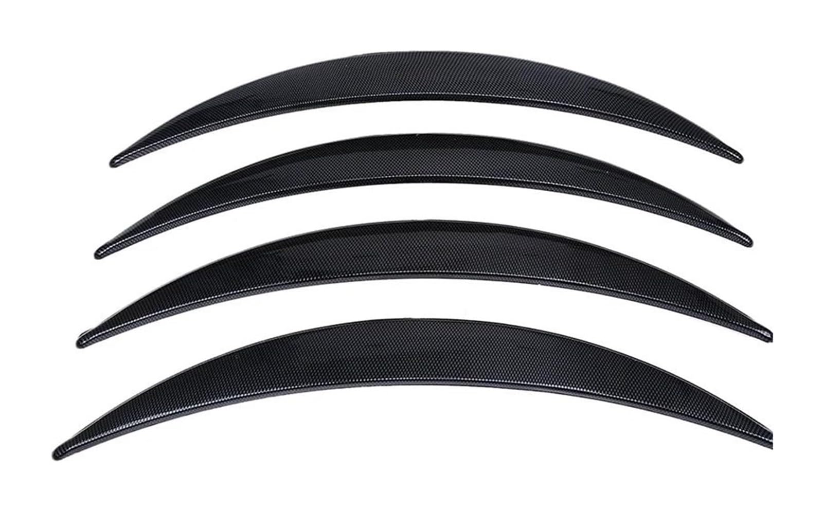 Kotflügel Auto-Radkästen Kotflügel Auto-Rad-Augenbrauenbogen Rad-Augenbrauenschutz Schmutzfänger Universal-Auto-Rad-Augenbrauen-Aufkleber(Carbon Fiber Look) von GMEVEMKFKG
