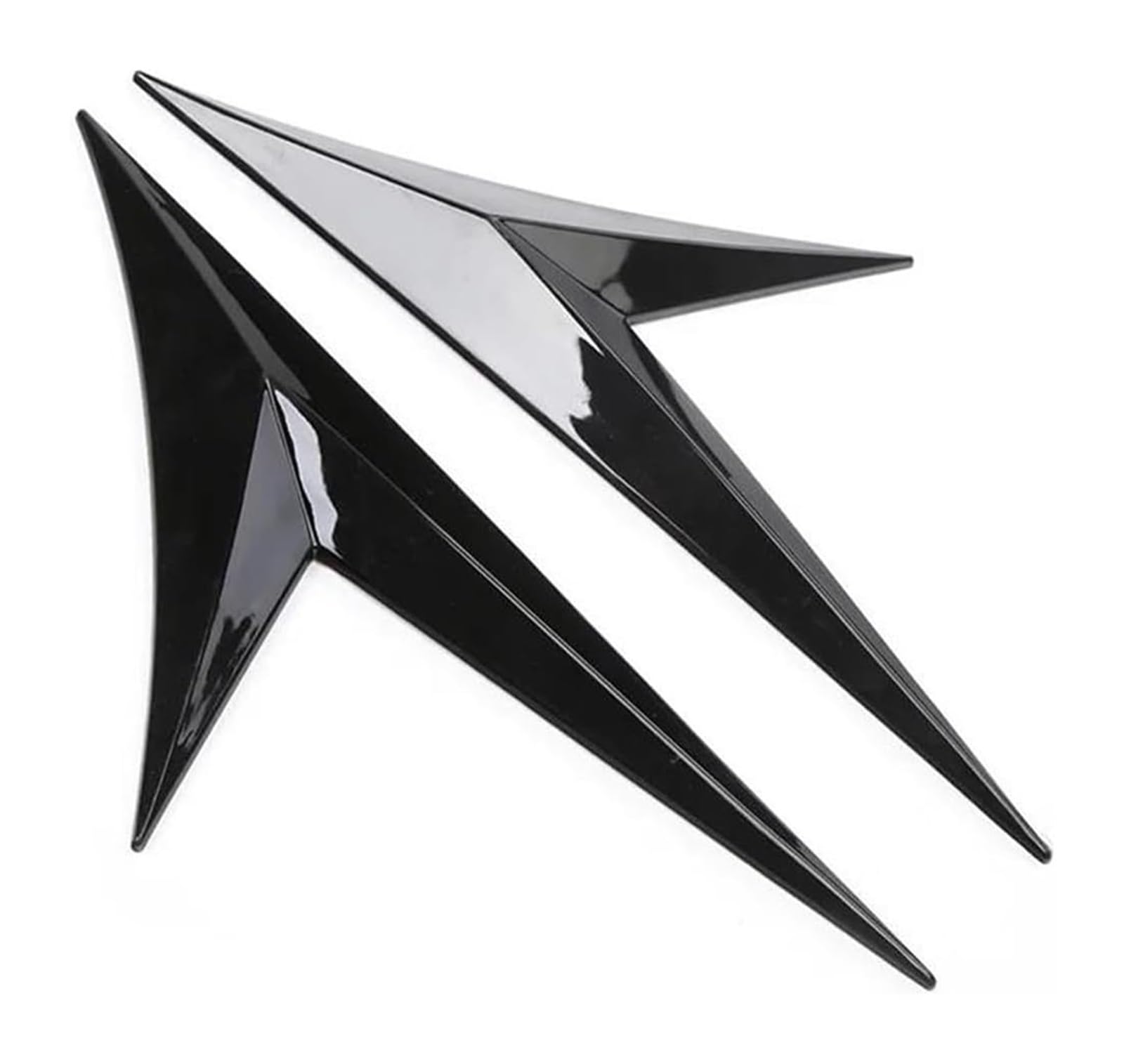 Kotflügel Auto Seite Fender Vent Abdeckung Fender Dekoration Seite Flügel Air Vent Haube Intake Fender Abdeckung Trim Für Auto SUV(Schwarz) von GMEVEMKFKG