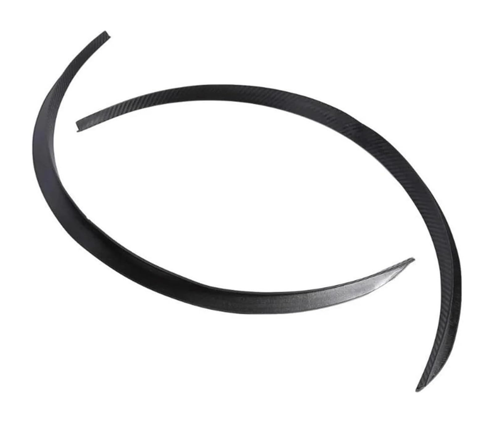 Kotflügel Für B&MW 1/3/4/5/7 Serie X1 X3 X4 X5 X6 2PCS/4PCS 73cm Auto Rad Augenbrauen Flare Streifen Arch Trim Fender Carbon Faser Stil(2pcs) von GMEVEMKFKG