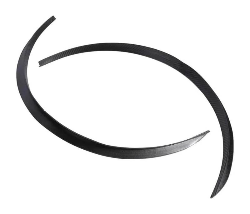 Kotflügel Für B&MW 1/3/4/5/7 Serie X1 X3 X4 X5 X6 2PCS/4PCS 73cm Auto Rad Augenbrauen Flare Streifen Arch Trim Fender Carbon Faser Stil(2pcs) von GMEVEMKFKG