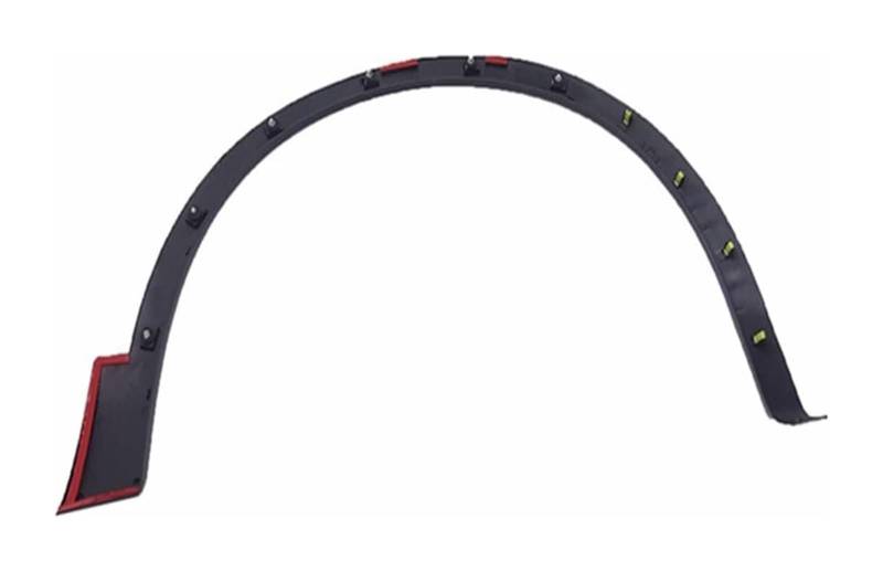 Kotflügel Für B&MW X5 E70 2007-2013 4x Autoseite Radlauf Kotflügel Auto Flares Kotflügel Räder Augenbraue Trim Teil Rad Kotflügelverbreiterungen(Front right) von GMEVEMKFKG