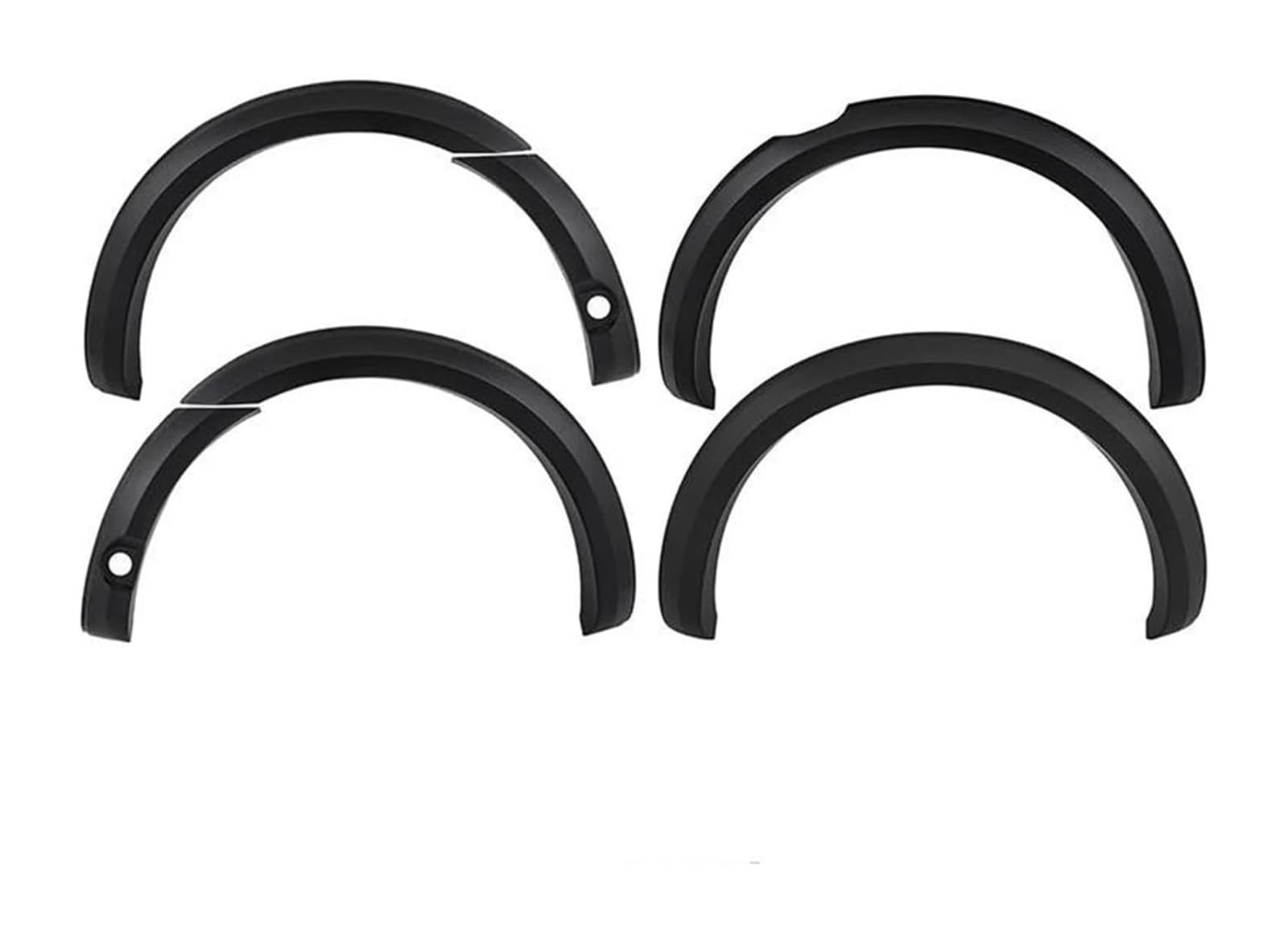 Kotflügel Für F&ord Für Ranger Für Stormtrak Für Thunder Für Wolftrak 2019-2022 4'' ABS Slim Fender Flares Kit Breite Radlauf(With Sensor Hole) von GMEVEMKFKG