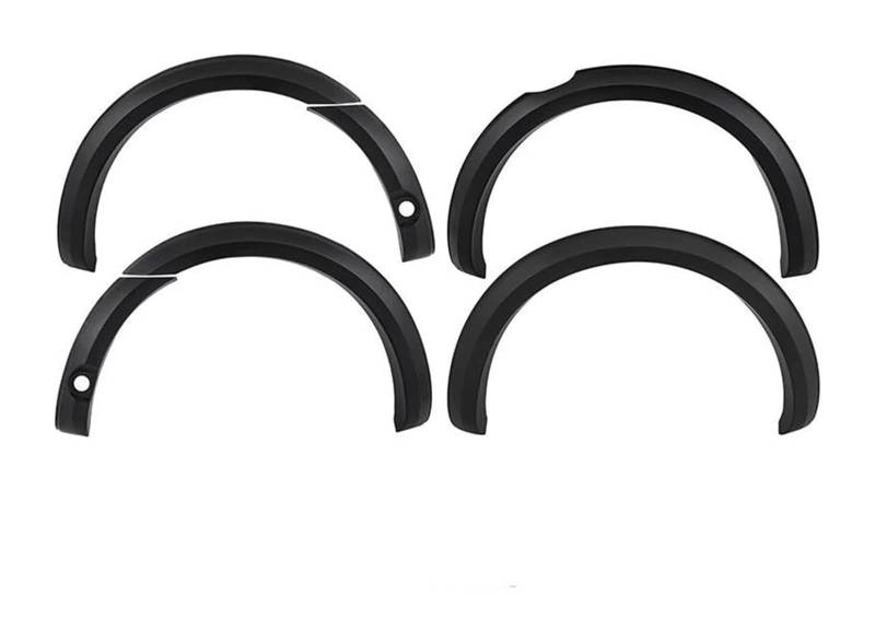 Kotflügel Für F&ord Für Ranger Für Stormtrak Für Thunder Für Wolftrak 2019-2022 4'' ABS Slim Fender Flares Kit Breite Radlauf(With Sensor Hole) von GMEVEMKFKG