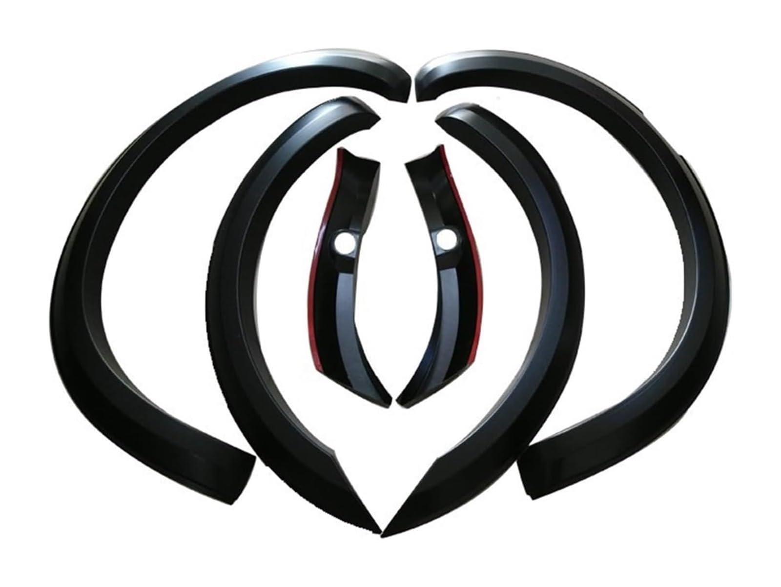 Kotflügel Für F&ord Für Ranger T8 2019 2020 2021 2022 Rad Kotflügelverbreiterungen Auto Rad Augenbraue Bogen Ring Kotflügel Radlauf(With sensor hole) von GMEVEMKFKG