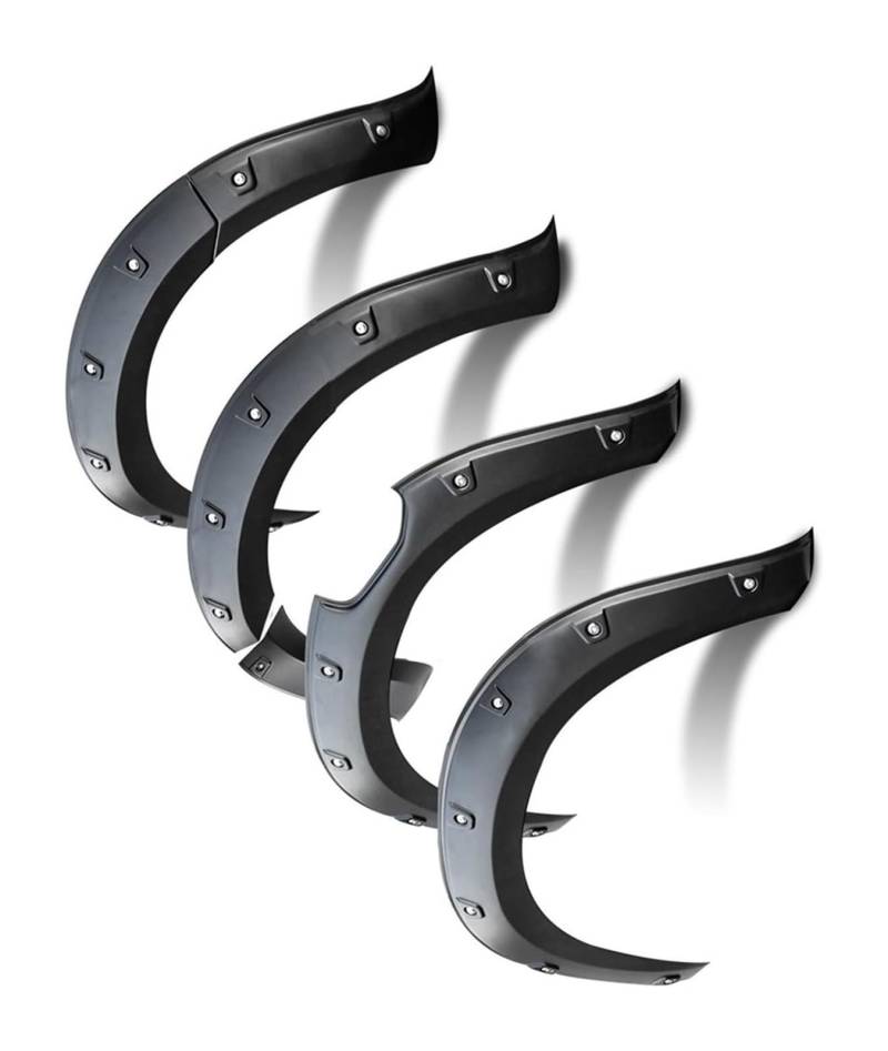 Kotflügel Für Isuzu Für Dmax 2020-2023 Fender Flares Radlauf Verlängerung Kotflügel Doppel Kabine Auto Zubehör Rad Fender Flares von GMEVEMKFKG