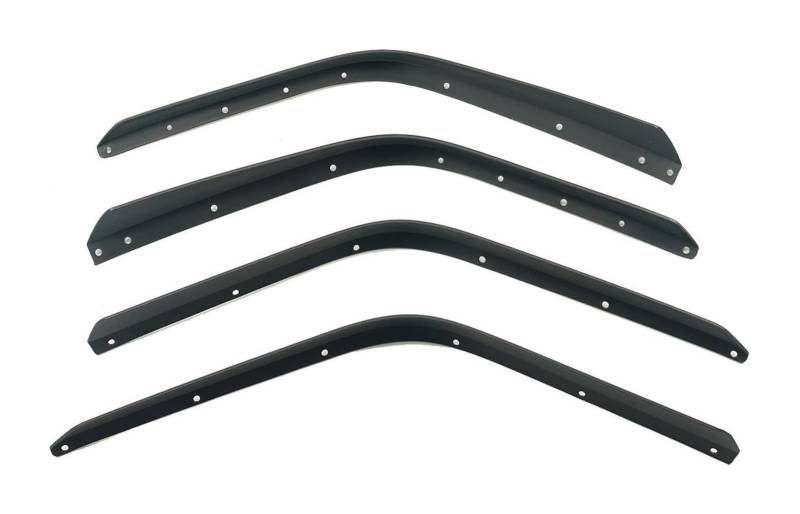 Kotflügel Für J&eep Für Wrangler JL 2018-2023 Auto Rad Fender Flares Extensions Vorne Hinten Arch Flaps Splash Streifen Trim Augenbrauen(For Hight Fender) von GMEVEMKFKG