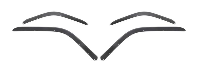 Kotflügel Für J&eep Für Wrangler JL 2018-2023 Vorne Hinten Kotflügel Niedrigen Kotflügel Auto Splash Protector Schutz Guards Flares von GMEVEMKFKG