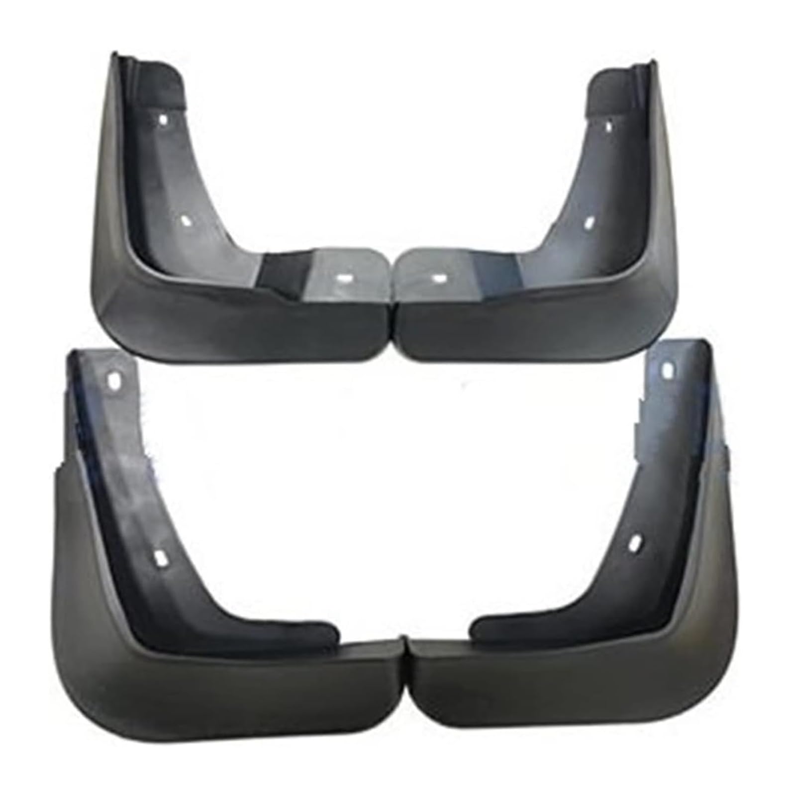 Kotflügel Für M&ITSUBISHI Für Lancer EX 2008-2013 Kotflügel Vorne Hinten 4 Stück Auto Kotflügelverbreiterungen Hinten Spritzschutz Schmutzfänger(Basic) von GMEVEMKFKG