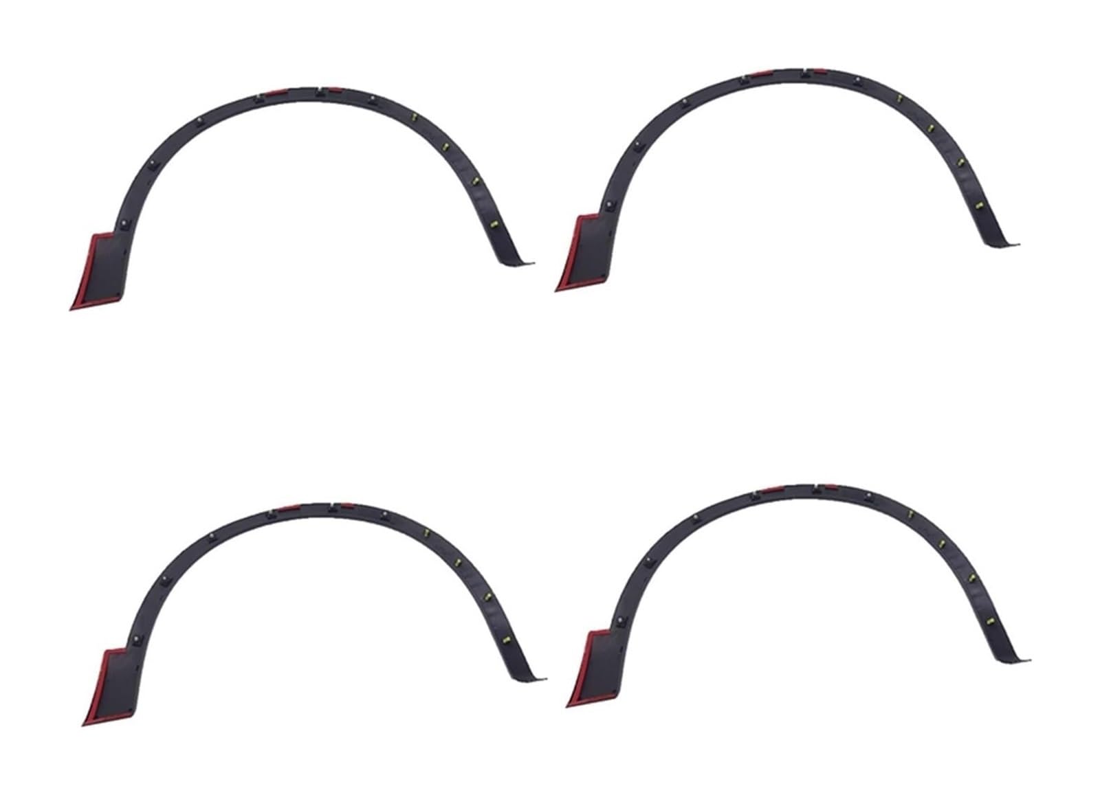 Kotflügel Für Mazda CX-4 CX4 CX 4 2016-2019 Auto Flares Kotflügel Rad Augenbraue Trim Rad Fender Flares Auto Seite Radlauf Kotflügel(4PCS) von GMEVEMKFKG