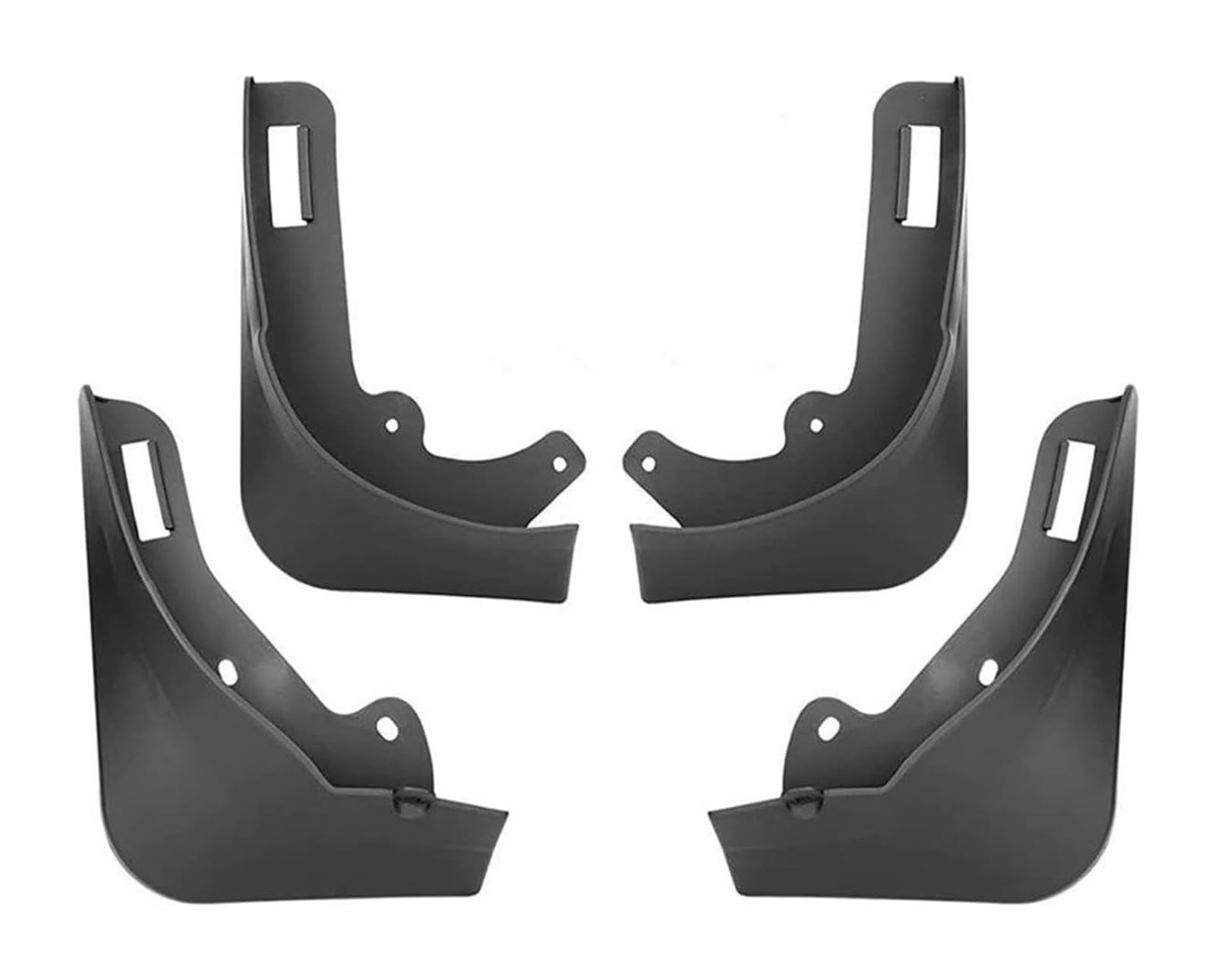 Kotflügel Für Model Y 2020-2022 2023 Schmutzfänger Matt Schwarz Carbon Faser Muster Splash Guards Schmutzfänger(B) von GMEVEMKFKG