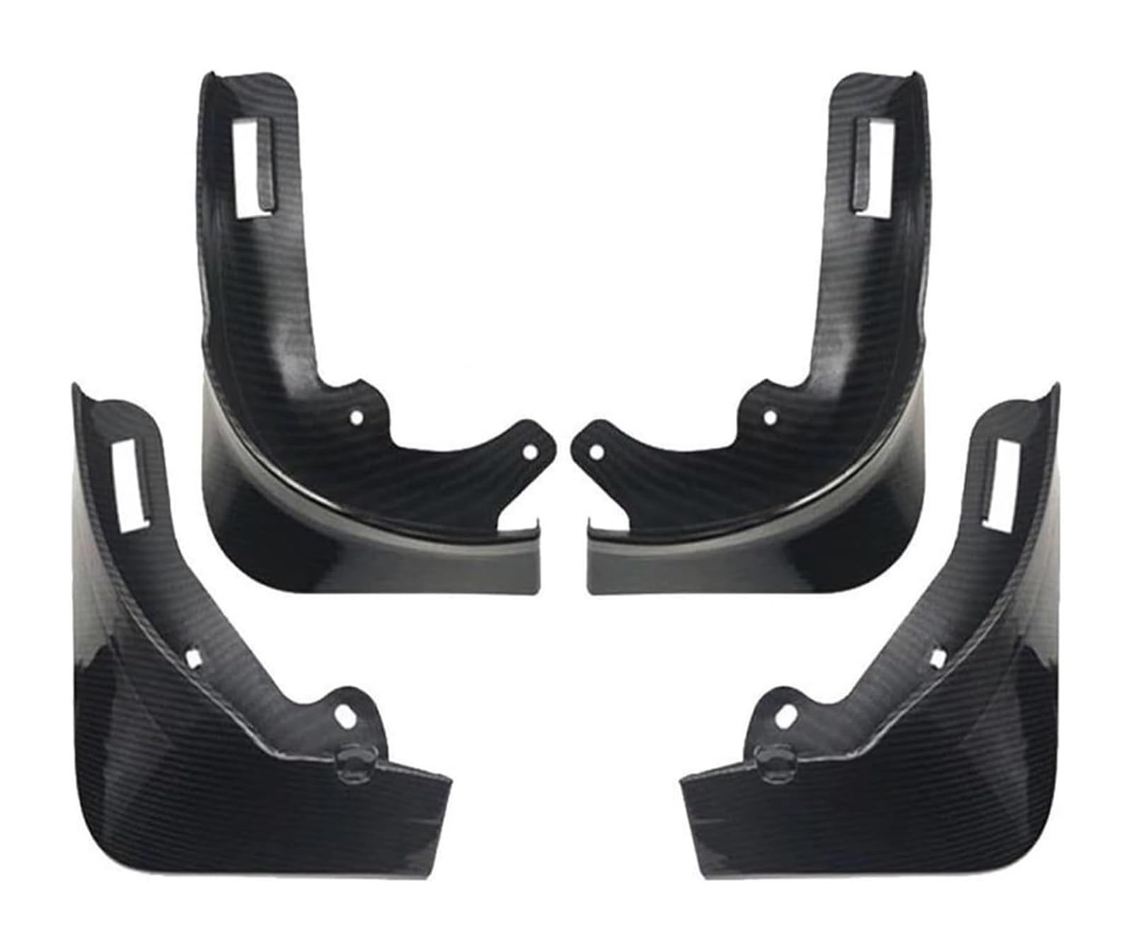 Kotflügel Für Model Y 2020-2022 2023 Schmutzfänger Matt Schwarz Carbon Faser Muster Splash Guards Schmutzfänger(Carbon Pattern) von GMEVEMKFKG