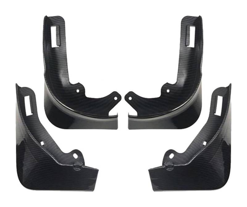 Kotflügel Für Model Y 2020-2022 2023 Schmutzfänger Matt Schwarz Carbon Faser Muster Splash Guards Schmutzfänger(Carbon Pattern) von GMEVEMKFKG