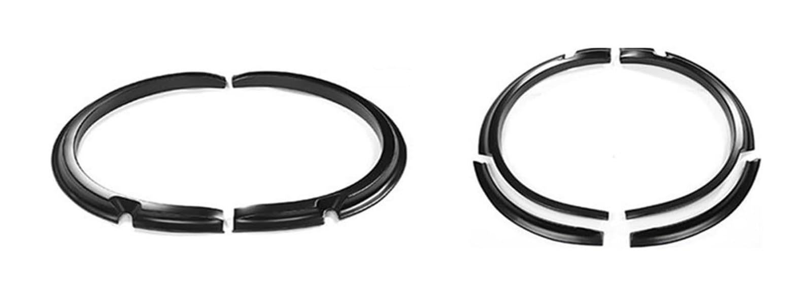 Kotflügel Für Model Y 2021-2023 10 Teile/satz Auto Breite Bodykit Fender Flares Arch Rad Augenbraue Lip Schutz Trimmt(B) von GMEVEMKFKG