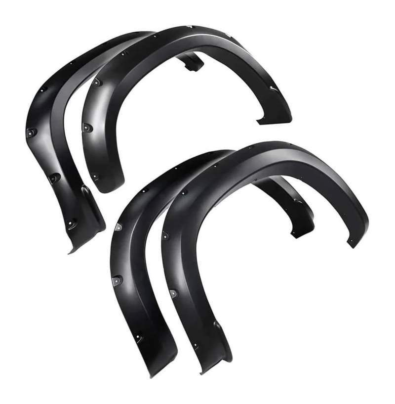 Kotflügel Für Silverado 1500 2019-2022 Neue Karosserie GMT1CC Offroad Matte Black Pocket Style Fender Flare von GMEVEMKFKG