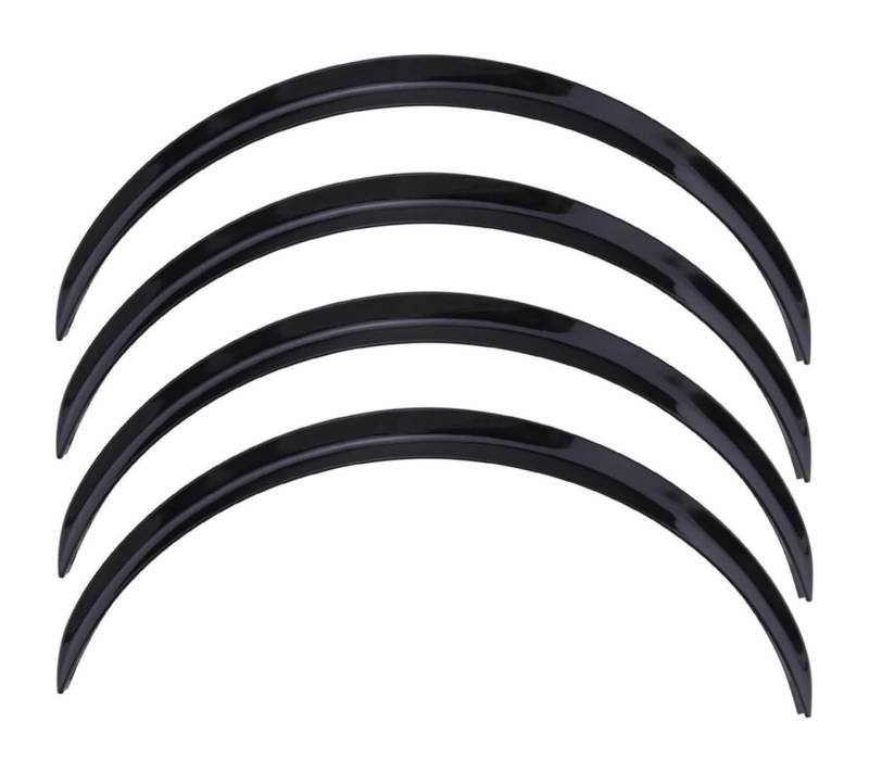 Kotflügel Für Suz&uki Für Swift SX-4 Auto Rad Augenbraue Arch Trim Lippen Streifen Fender Flares Schmutzfänger Bögen Kotflügel(4pcs-glossy Black) von GMEVEMKFKG