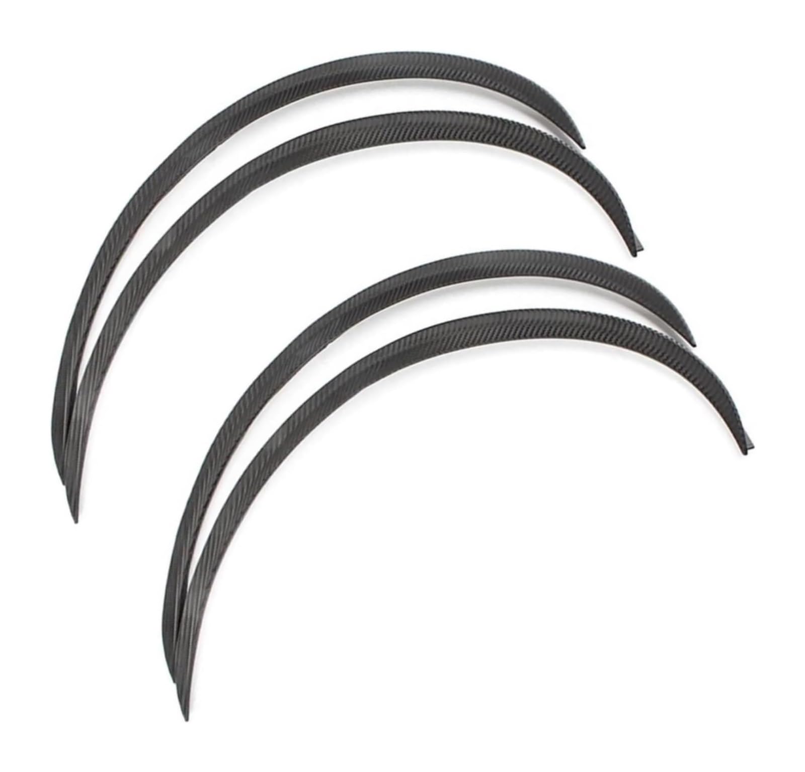 Kotflügel Für Suz&uki Für Swift SX-4 Auto Rad Augenbraue Arch Trim Lippen Streifen Fender Flares Schmutzfänger Bögen Kotflügel(Carbon Fiber black) von GMEVEMKFKG