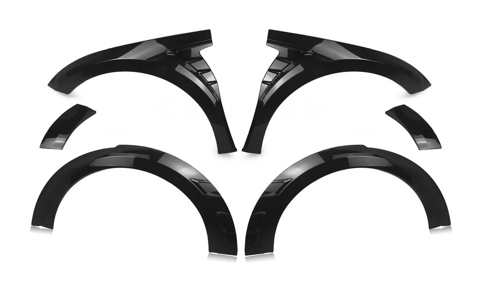 Kotflügel Für T&oyota Für Camry SE XSE 2018-2022 Sport Auto Rad Fender Flares Trim Wide Body Arch Augenbraue Abdeckung Stirn Kotflügel Kit(Please select) von GMEVEMKFKG