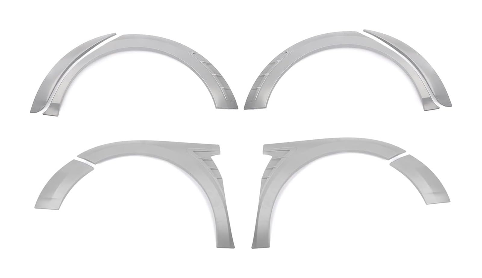 Kotflügel Für T&oyota Für Camry SE XSE 2018-2022 Sport Auto Rad Fender Flares Trim Wide Body Arch Augenbraue Abdeckung Stirn Kotflügel Kit(Unpainted) von GMEVEMKFKG