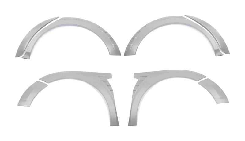 Kotflügel Für T&oyota Für Camry SE XSE 2018-2022 Sport Auto Rad Fender Flares Trim Wide Body Arch Augenbraue Abdeckung Stirn Kotflügel Kit(Unpainted) von GMEVEMKFKG