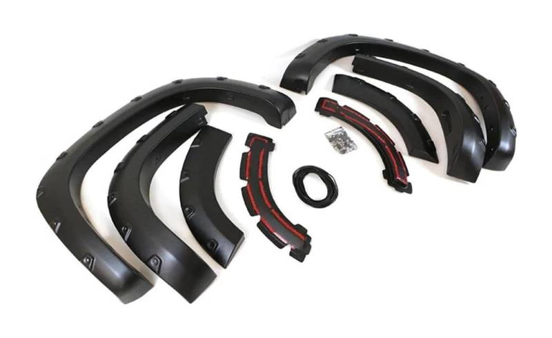 Kotflügel Für T&oyota Für Land Crusier Für Prado 2014-2017 1 Set Auto Fender Flares Rad Off-raod Auto Styling Rad Augenbraue Pickup von GMEVEMKFKG