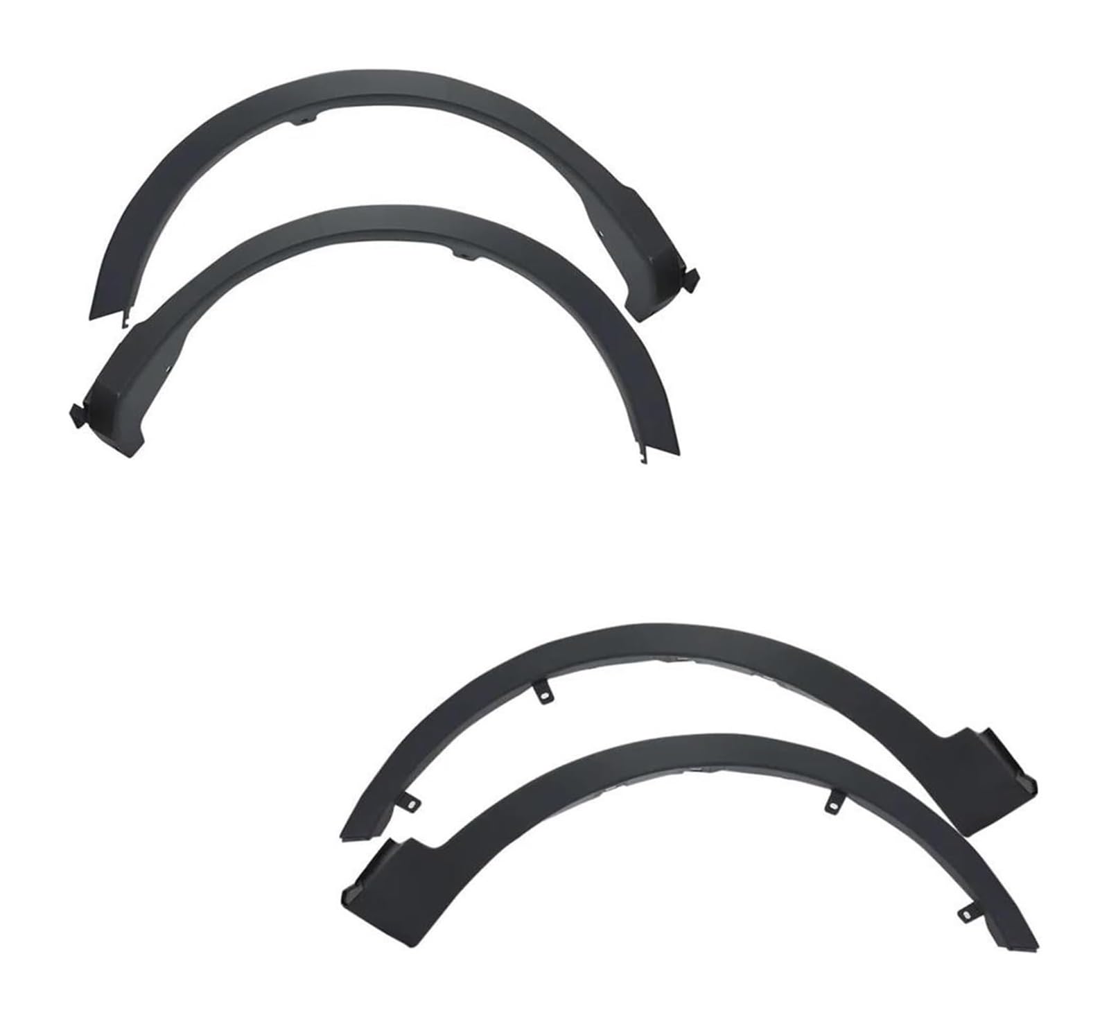 Kotflügel Für T&oyota Für Rav4 2013-2018 Vorne Hinten Rad Augenbraue Form Bogen Trim Auto Kotflügel Kotflügel Augenbrauen Bögen(4pcs) von GMEVEMKFKG