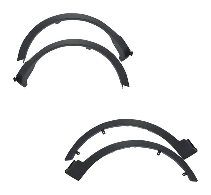 Kotflügel Für T&oyota Für Rav4 2013-2018 Vorne Hinten Rad Augenbraue Form Bogen Trim Auto Kotflügel Kotflügel Augenbrauen Bögen(4pcs) von GMEVEMKFKG