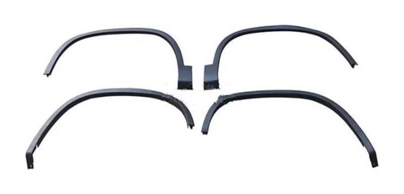 Kotflügel Für VW Für T&iguan 2009-2016 Auto Reifen Augenbraue Trim Streifen Stick Radlauf Reifen Oberen Trim Streifen von GMEVEMKFKG