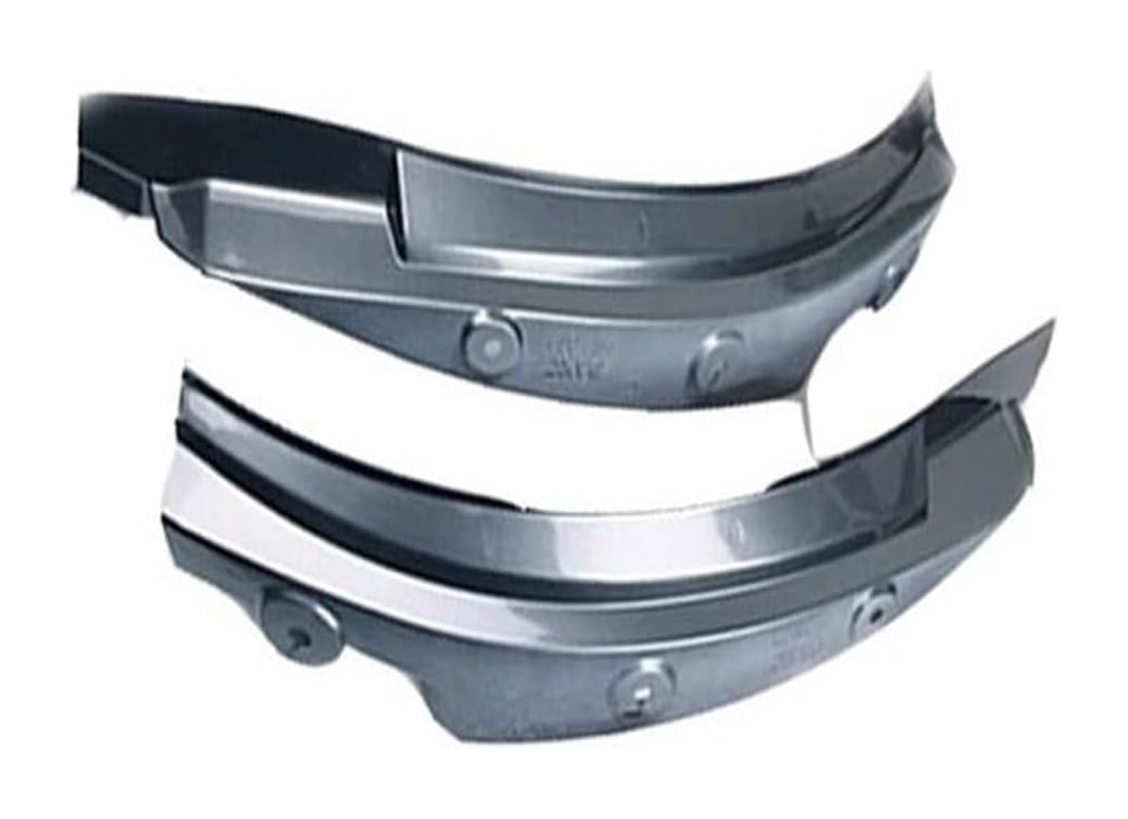 Kotflügel Für Volvo XC60 2018-2020 Auto Hinterrad Schlamm Flap Schutz Splash Anti Staub Abdeckung Auto Hinterrad Kotflügel Kotflügel(Silber) von GMEVEMKFKG