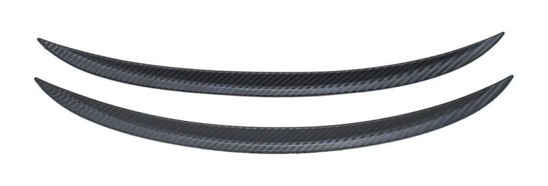 Kotflügel Rad-Kotflügelverbreiterungen 44 Cm/17,5 Zoll Rad-Augenbogen Abdeckung Verkleidung Kotflügel Universelle Schutzlippenstreifen Auto-Schmutzfänger(2pcs-17.5 inch) von GMEVEMKFKG