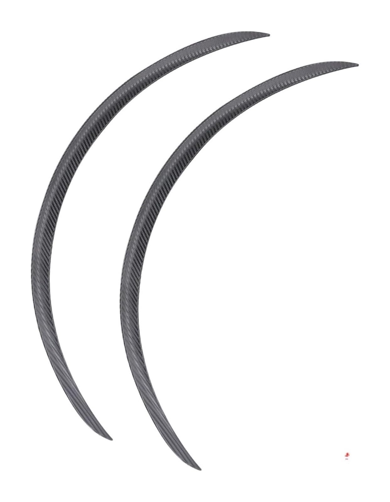 Kotflügel Schmutzfänger 73 Cm 29 Zoll Rad Augenbrauenbogen Abdeckung Zierleiste Kotflügel Lippe Schmutzfänger Universal-Auto-Spritzschutz Schmutzfänger(2PCS carbon fiber) von GMEVEMKFKG