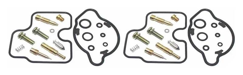 Vergaseranlagen Für CB500 PC26 PC32 1994-1995 Motorrad Vergaser Reparatur Kit Schwimm Nadel Vergaser 2set(2sets C) von GMEVEMKFKG