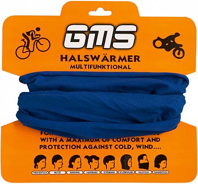 GMS-Moto Baumwoll, Multifunktionstuch - Blau - Einheitsgröße GMS-Moto Baumwoll, Multifunktionstuch - Blau - Einheitsgröße von GMS-Moto