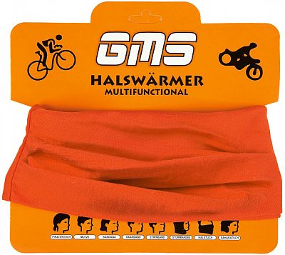GMS-Moto Baumwoll, Multifunktionstuch - Orange - Einheitsgröße von GMS-Moto