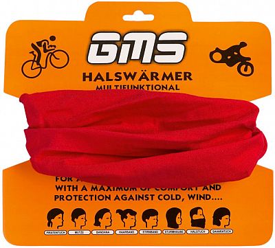 GMS-Moto Baumwoll, Multifunktionstuch - Rot - Einheitsgröße GMS-Moto Baumwoll, Multifunktionstuch - Rot - Einheitsgröße von GMS-Moto