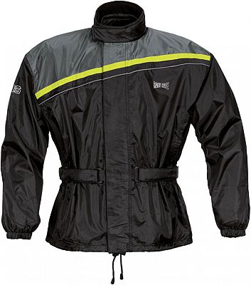 GMS-Moto Douglas, Regenjacke - Schwarz/Grau/Neon-Gelb - 6XL GMS-Moto Douglas, Regenjacke - Schwarz/Grau/Neon-Gelb - 6XL von GMS-Moto
