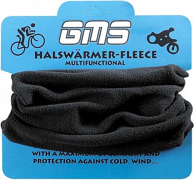 GMS-Moto Fleece, Multifunktionstuch - Schwarz - Einheitsgröße von GMS-Moto