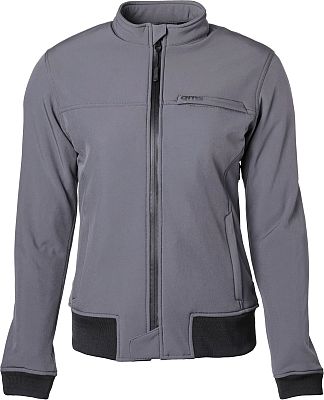 GMS-Moto Metropole, Textiljacke wasserdicht Damen - Grau - XL von GMS-Moto