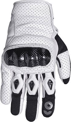 GMS-Moto Solis, Handschuhe - Weiß/Schwarz - S von GMS-Moto