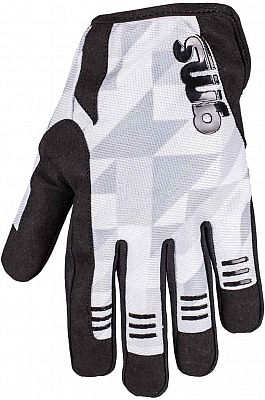 GMS-Moto Trail, Handschuhe - Schwarz/Hellgrau - XS von GMS-Moto