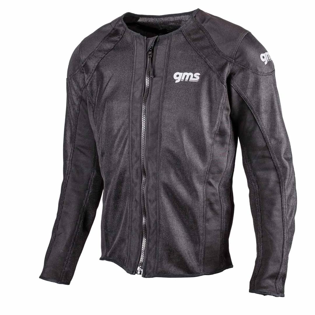 gms Scorpio Motorrad Textiljacke (Black,3XL) von GMS