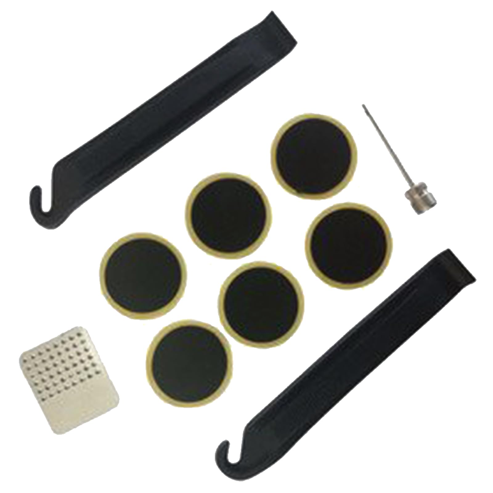 Self-Adhesive Repair Kit for Bicycle Tyres,Bicycle Tire Patch Tool,Bicycle Repair Kit,Bicycle Tyre Repair Kit,Bicycle Tyre Repair Kit Tyre Repair Kit Tyre Repair Kit,Portable Bicycle Repair Set Self-Adhesive Repair Kit for Bicycle Tyres,Bicycle Tire Patch Tool,Bicycle Repair Kit,Bicycle Tyre Repair Kit,Bicycle Tyre Repair Kit Tyre Repair Kit Tyre Repair Kit,Portable Bicycle Repair Set von GNAUMORE