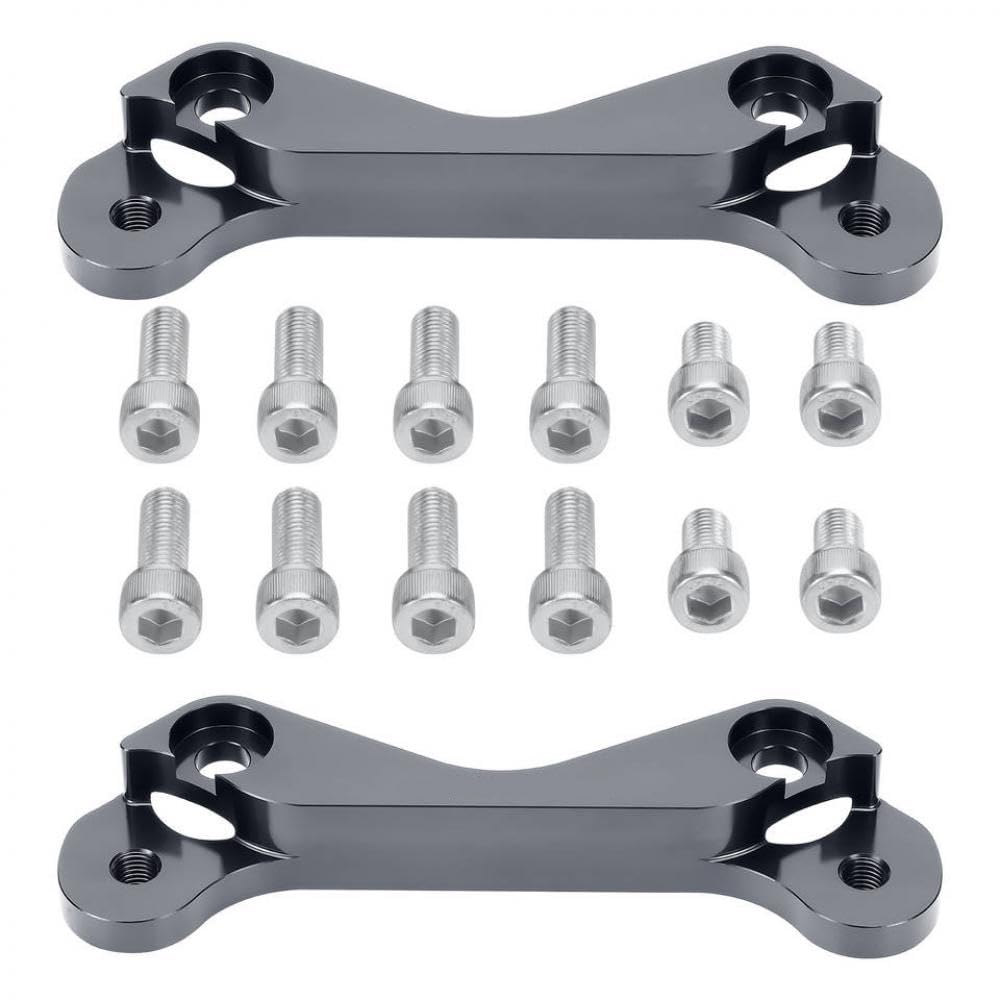 2X Heckbremssatteladapter und Schrauben, die mit Legacy GT 2000 2001 2002-2009 kompatibel sind 2X Heckbremssatteladapter und Schrauben, die mit Legacy GT 2000 2001 2002-2009 kompatibel sind von GNOVIATL