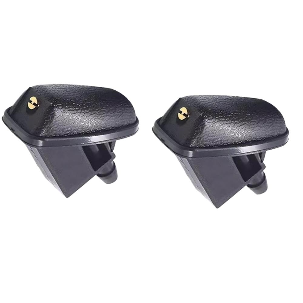 2pcs 1/2 Loch kompatibler Auto vorne Windschutzscheibe Waschmaschinen-Düsen-Windschutzscheiben-Wischersprühgerät für Verschiedene Modelle Fokus MK2 MK3 2005-2012 Fiesta 2001-2008(1Hole) von GNOVIATL