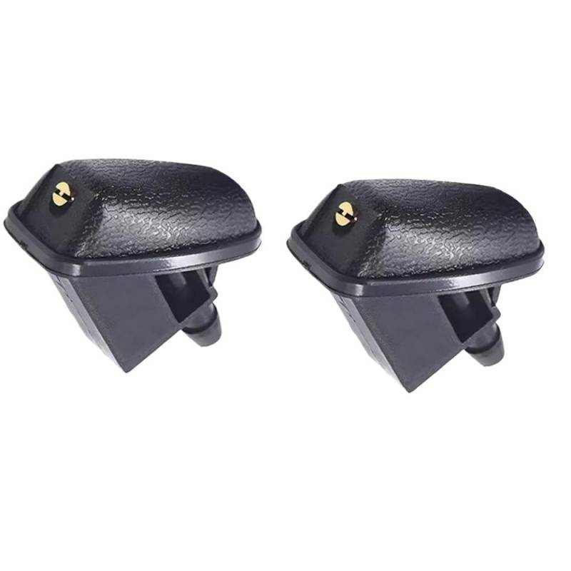 2pcs 1/2 Loch kompatibler Auto vorne Windschutzscheibe Waschmaschinen-Düsen-Windschutzscheiben-Wischersprühgerät für Verschiedene Modelle Fokus MK2 MK3 2005-2012 Fiesta 2001-2008(1Hole) von GNOVIATL