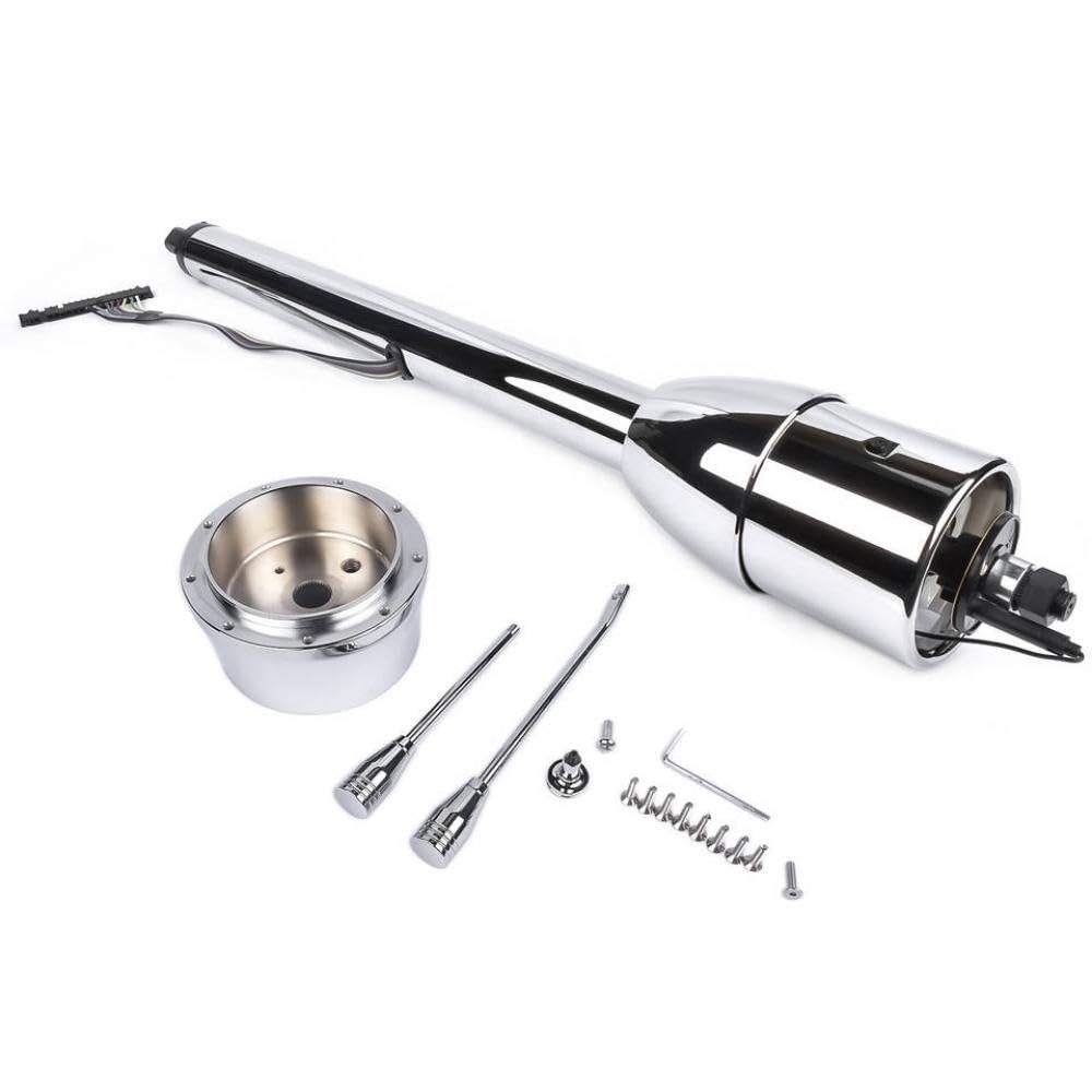 30 Zoll Chrom Tilt Street Stab Blood Schichtschichtlenksäule AP02 mit Radadapter, die mit verschiedenen Fahrzeugen kompatibel sind 30 Zoll Chrom Tilt Street Stab Blood Schichtschichtlenksäule AP02 mit Radadapter, die mit verschiedenen Fahrzeugen kompatibel sind von GNOVIATL