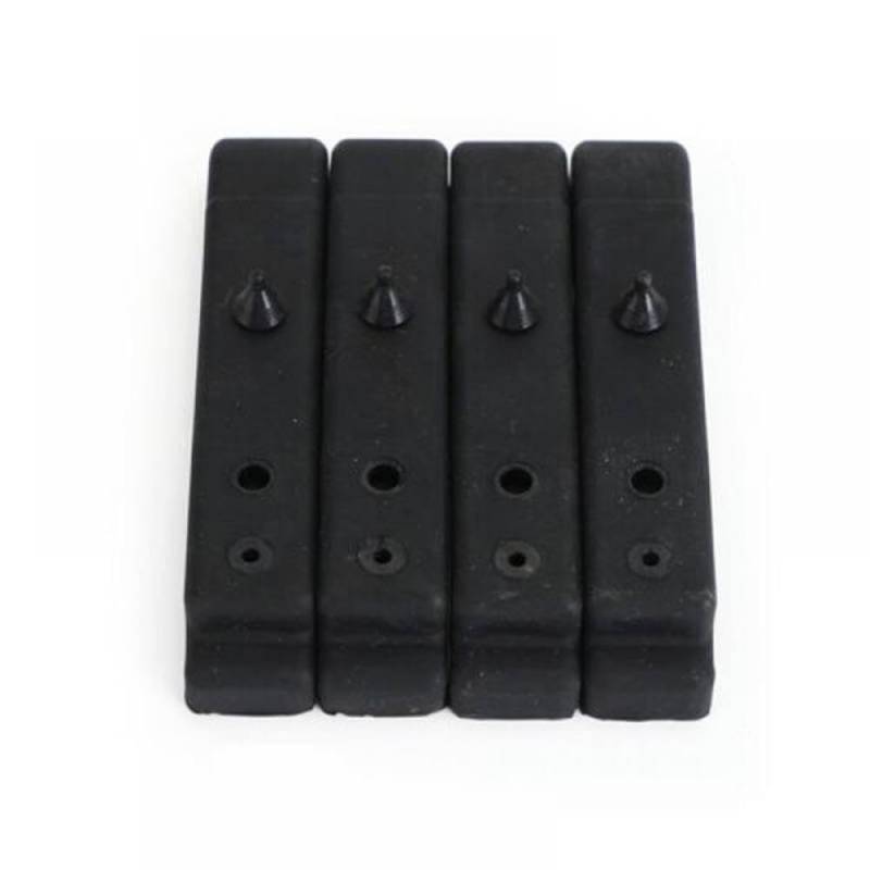 4PCS 4012326682S Schwarzer Gummi-Vier-Kern-Kühlermontagepolster, das mit verschiedenen Modellen kompatibel ist von GNOVIATL