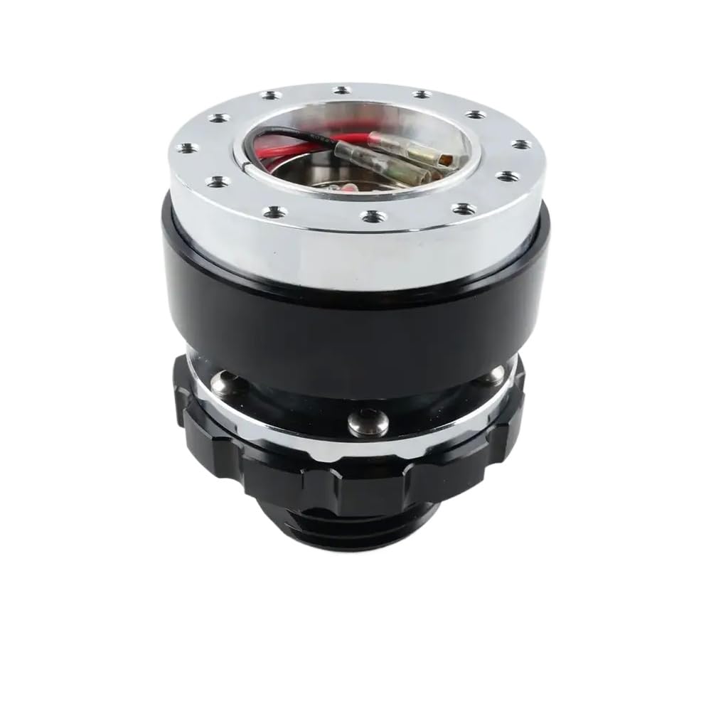 Bodikit Quick Release Lenkradadapter, kompatibel mit Thrustmaster T500 T300 T-GT TX Chassis-Federung und Lenkteile(Black) von GNOVIATL