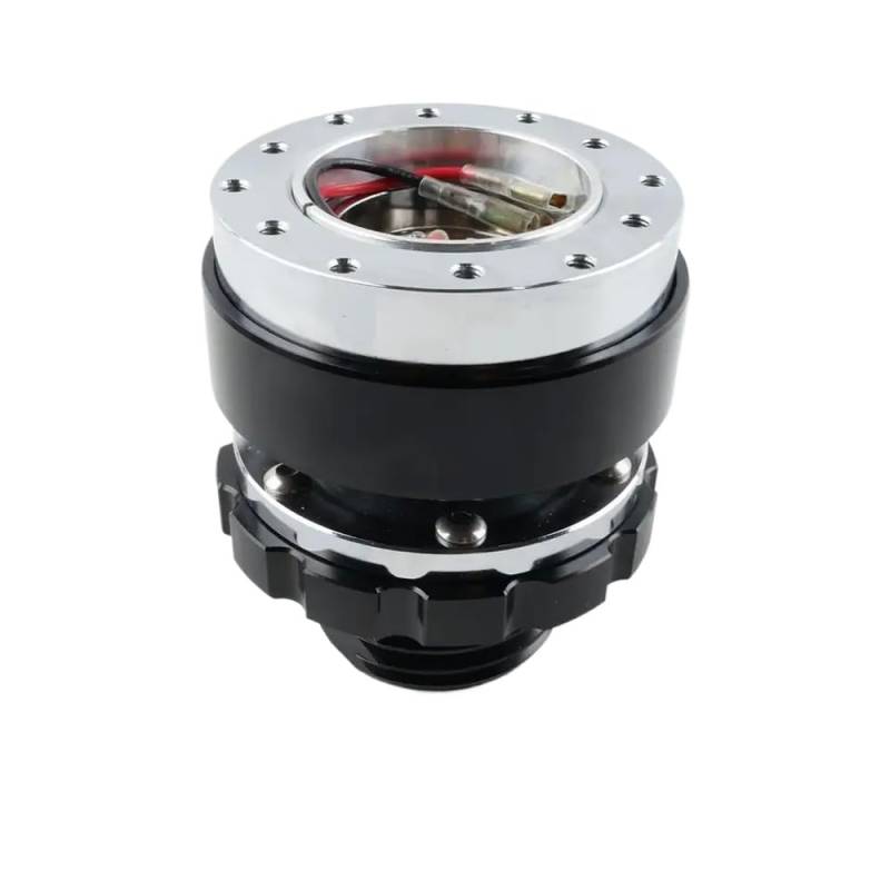 Bodikit Quick Release Lenkradadapter, kompatibel mit Thrustmaster T500 T300 T-GT TX Chassis-Federung und Lenkteile(Black) von GNOVIATL